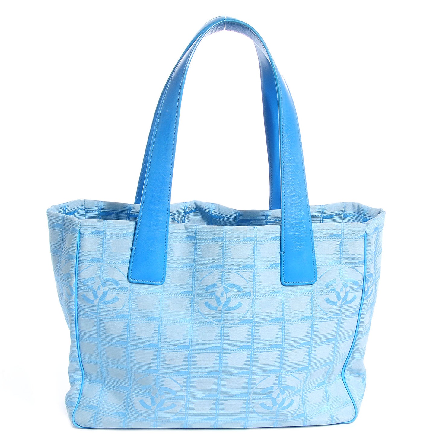 Nylon Travel Tote Blue