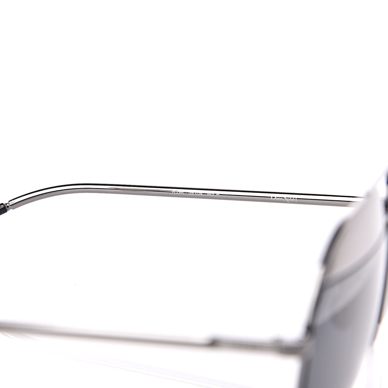 Christian Dior Split 1 Aviator Sunglasses Silver 5 of 7