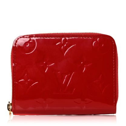 Louis Vuitton Vernis Zippy Coin Purse Cherry 1 of 8