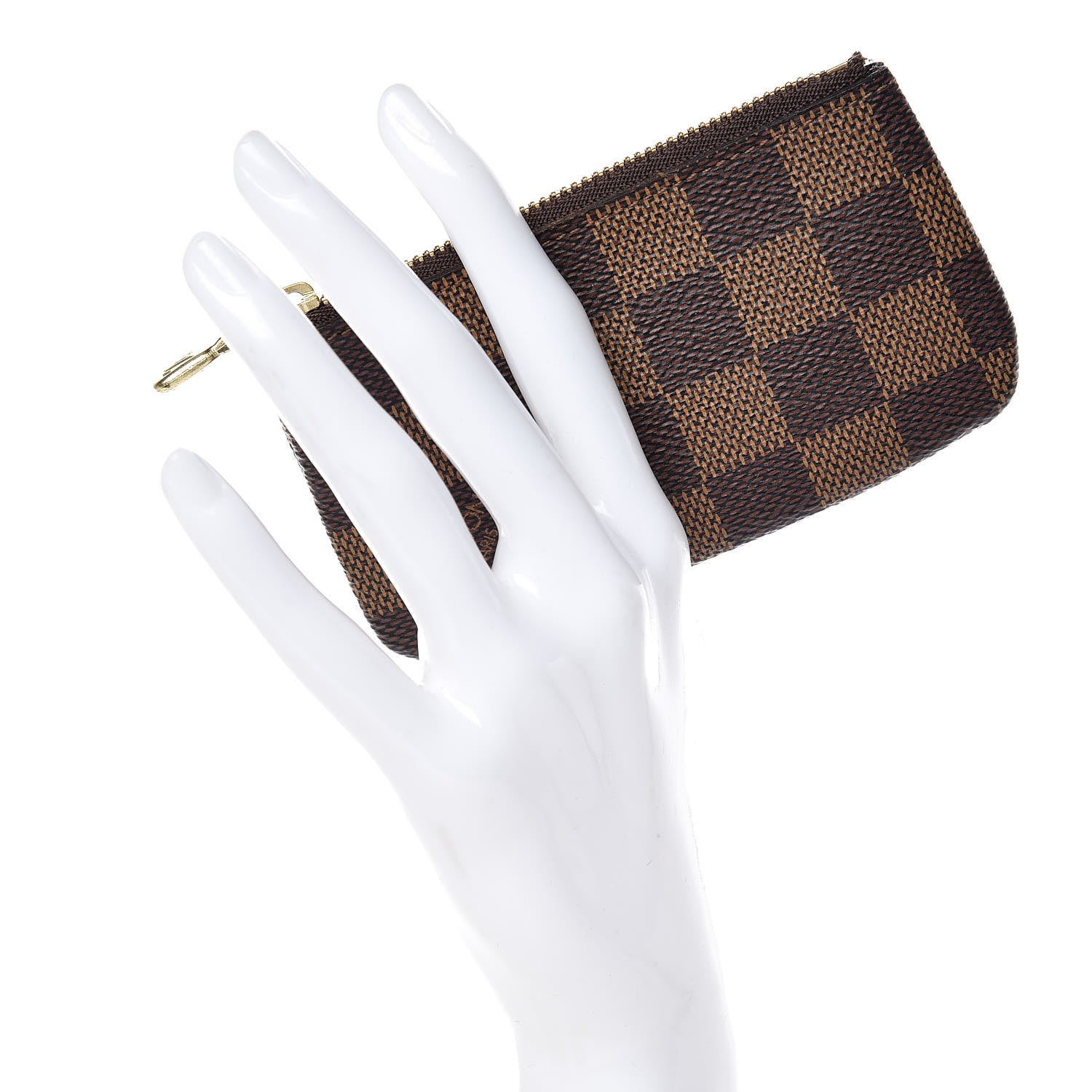 Louis Vuitton Damier Ebene Key Pouch 2 of 8