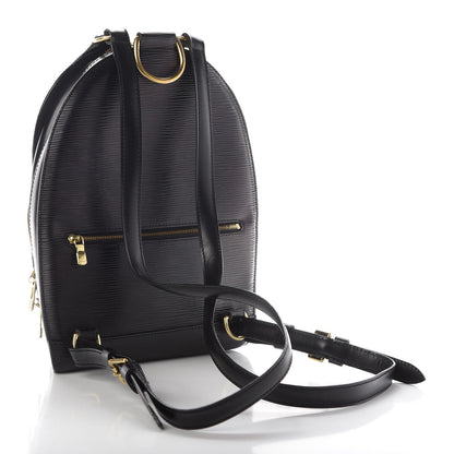 Louis Vuitton Epi Mabillon Backpack Black 3 of 8