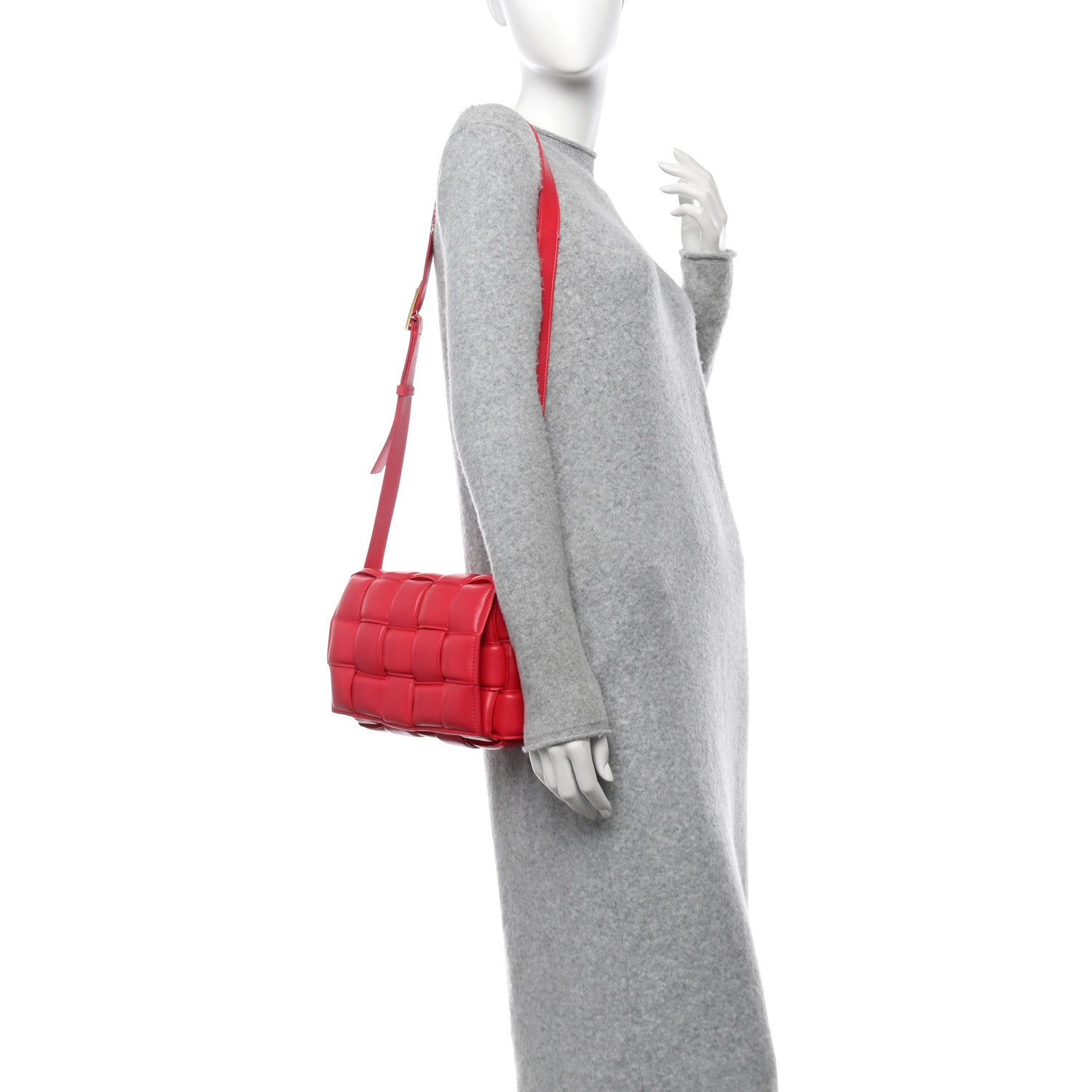 Bottega Veneta Nappa Maxi Intreccio Padded Cassette Crossbody Bag Firework 2 of 11