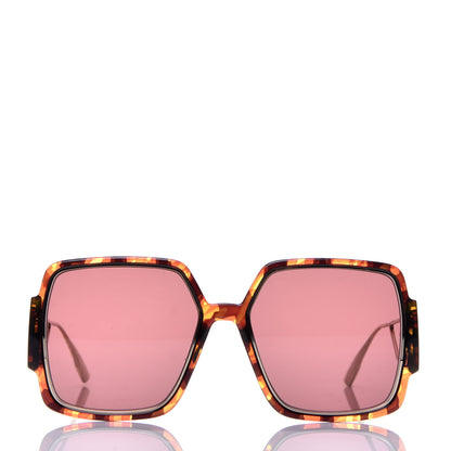 Christian Dior Acetate Square 30 Montaigne 2 Sunglasses Tortoise 2 of 7