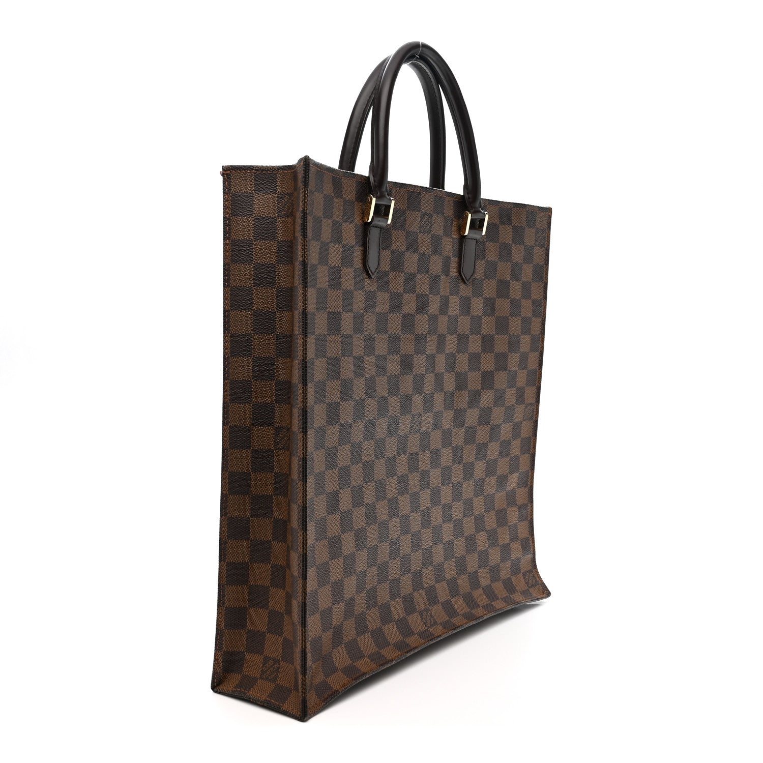 Louis Vuitton Damier Ebene Sac Plat 2 of 13
