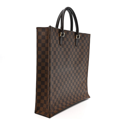 Louis Vuitton Damier Ebene Sac Plat 2 of 13