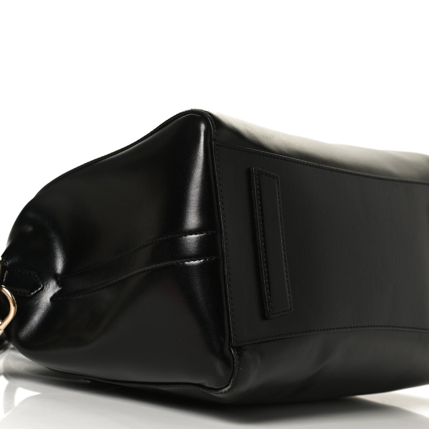 Shiny Lord Calfskin Medium Antigona Black