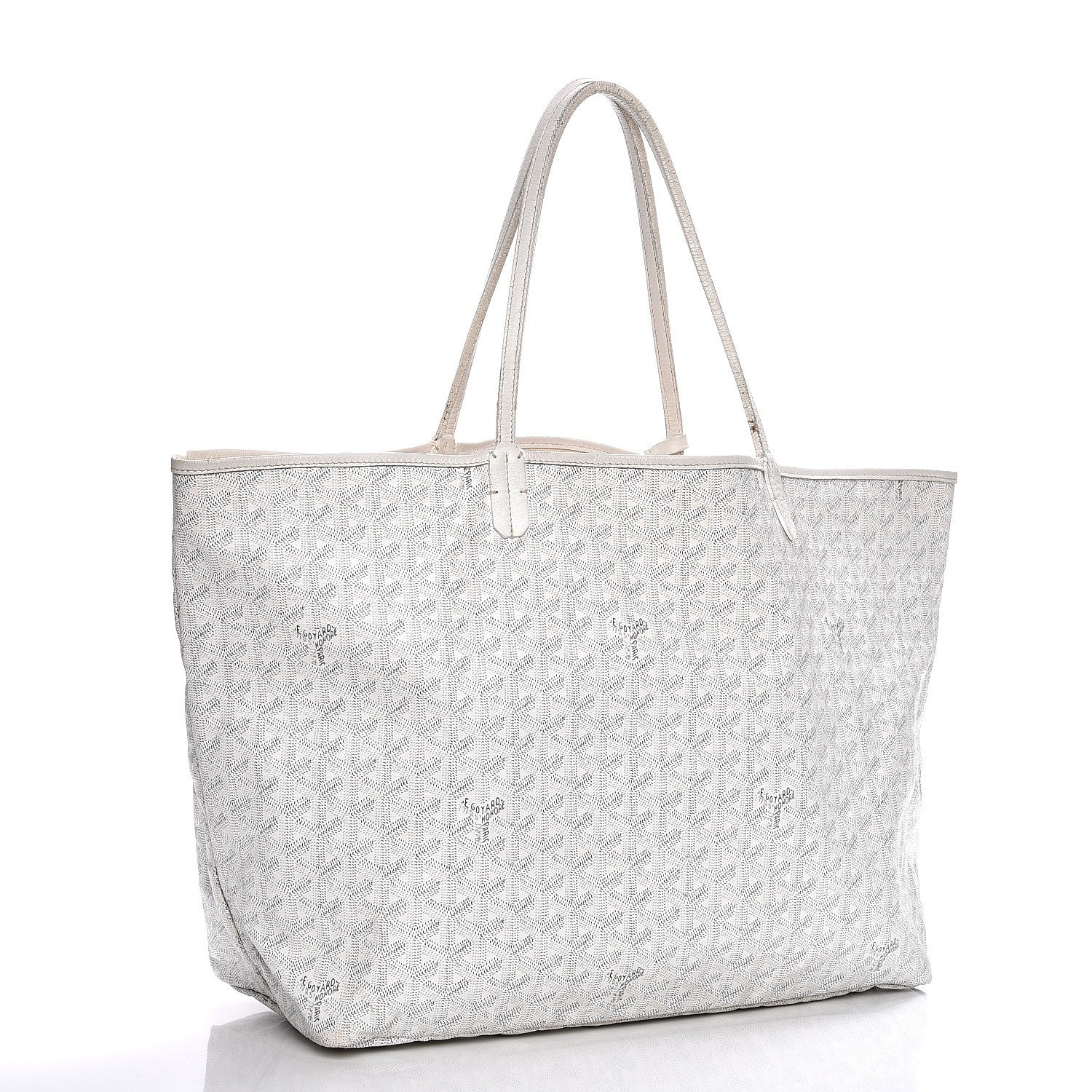 Goyard Goyardine Saint Louis GM White 3 of 14