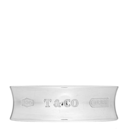 Tiffany Sterling Silver 1837 Band Ring 56 7.5 1 of 4