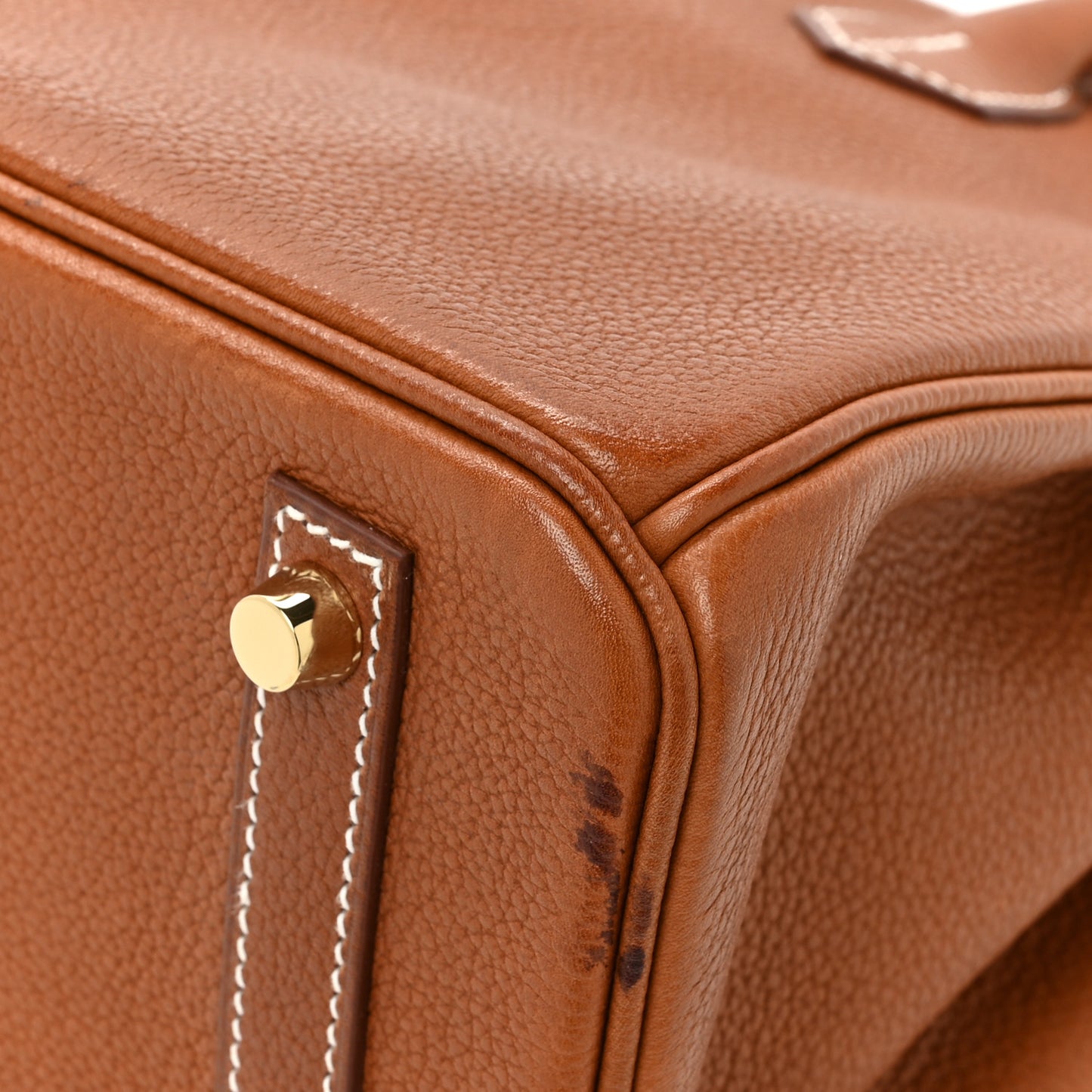 Natural Barenia Faubourg Birkin 30 Fauve