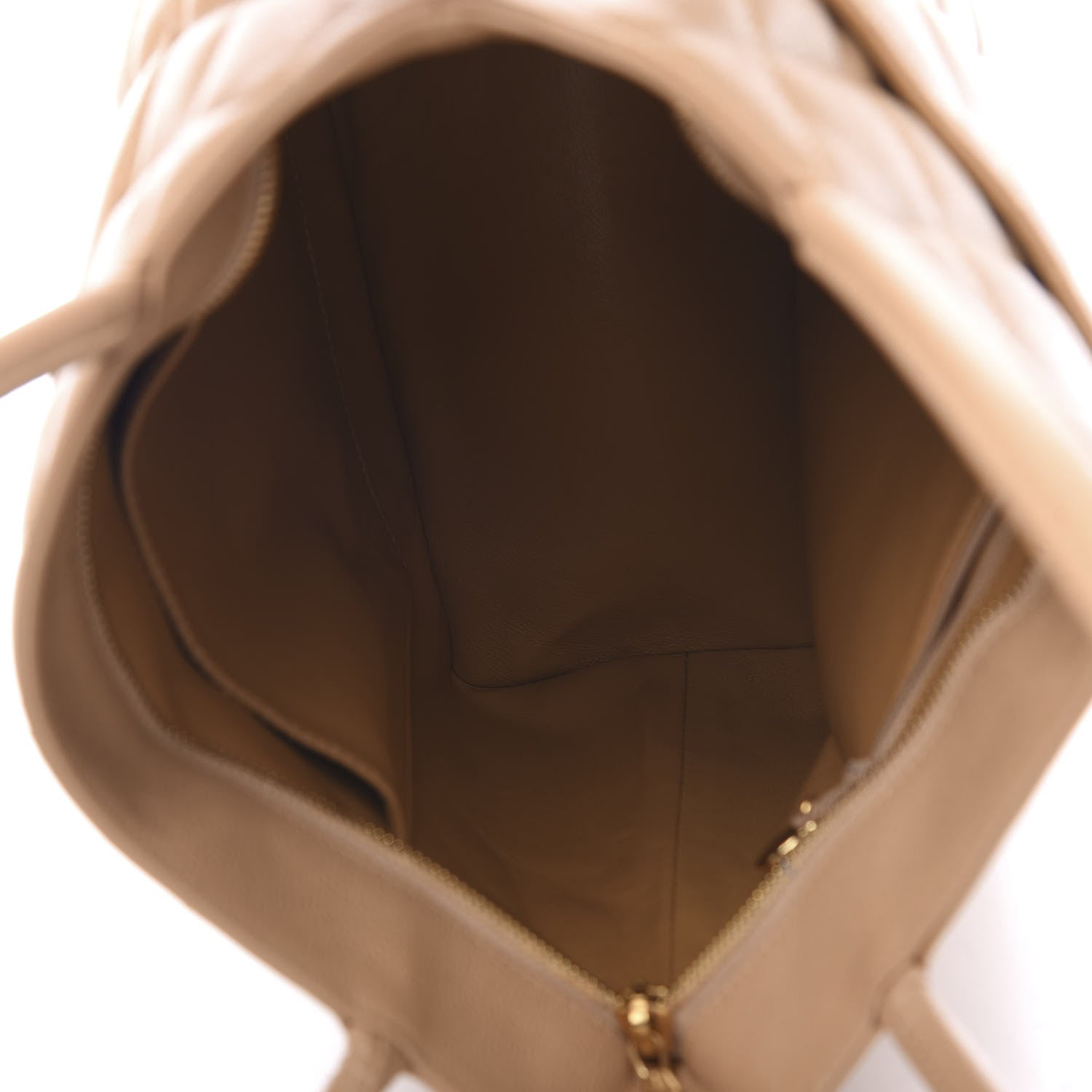 Chanel Caviar Quilted Medallion Tote Beige 4 of 9