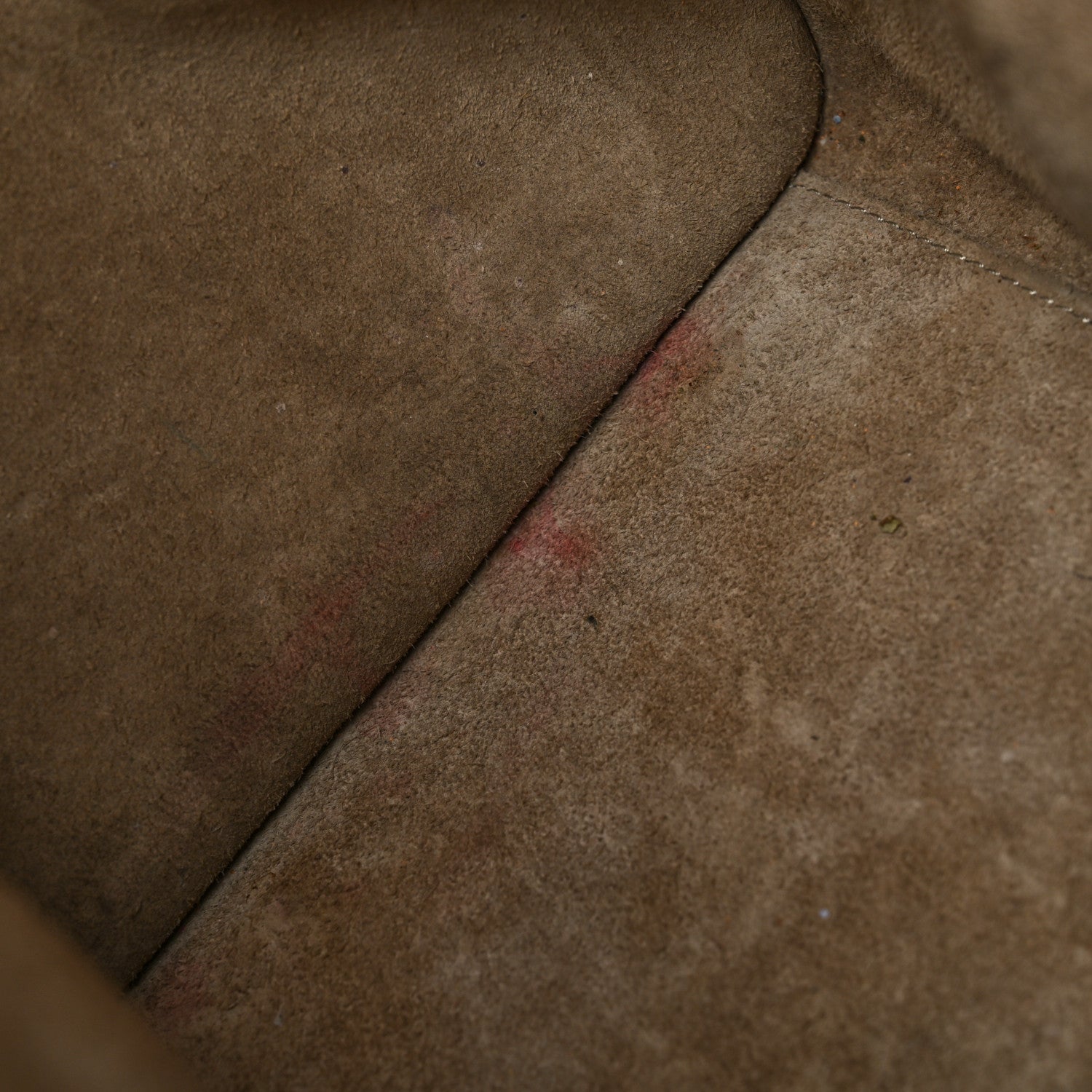 Celine Drummed Calfskin Mini Luggage Dune 11 of 16