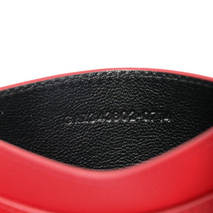 Saint Laurent Grain De Poudre Card Case Red 7 of 7