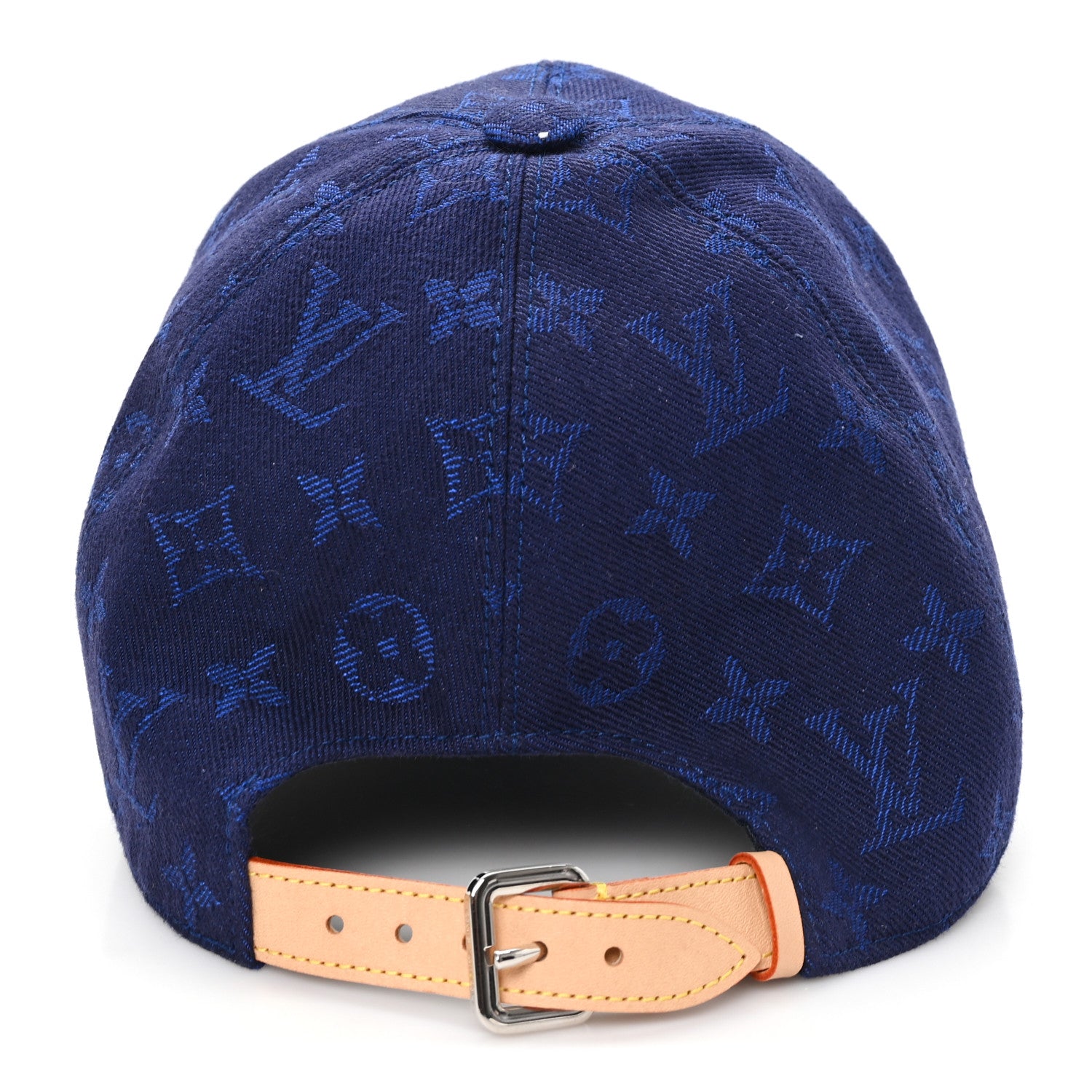 Louis Vuitton Cotton Monogram Essential Cap M Blue 5 of 8