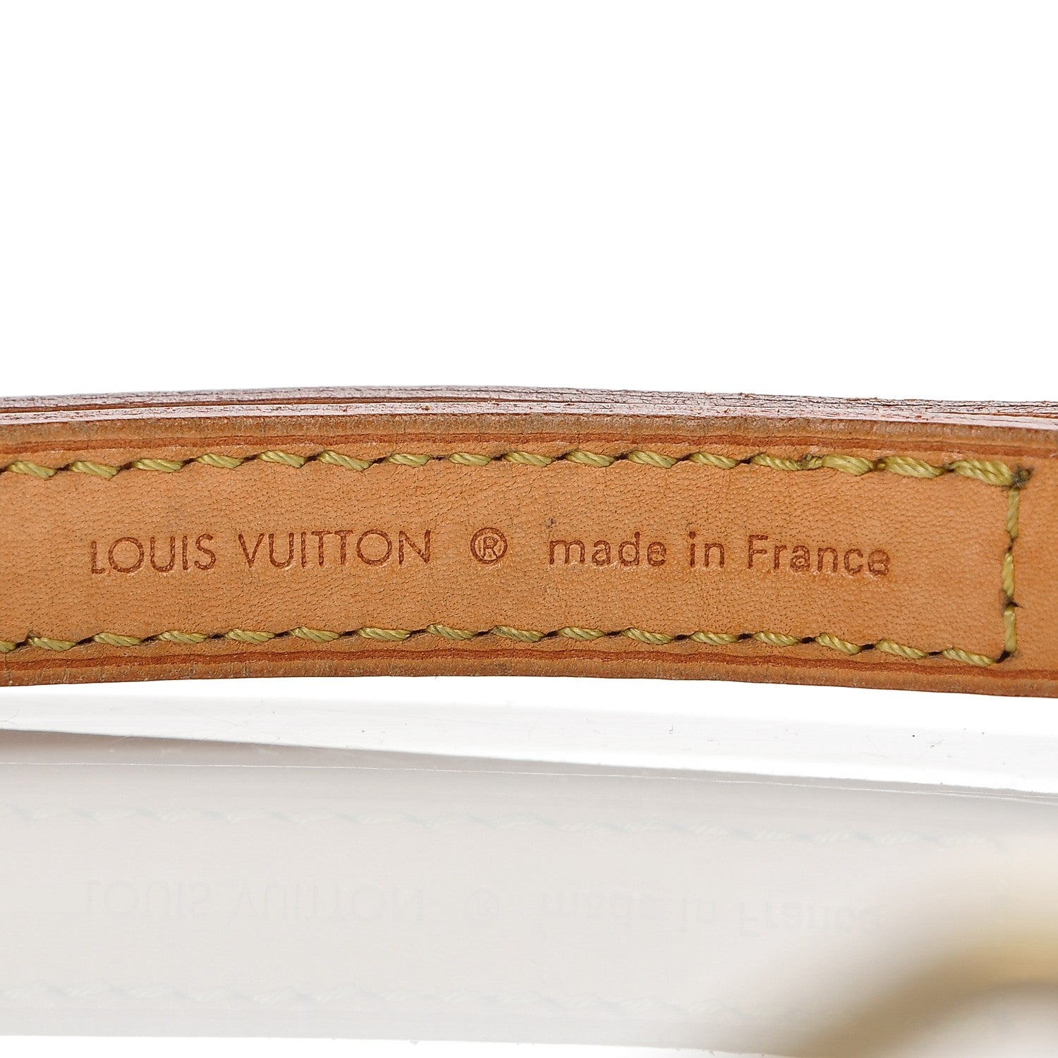 Louis Vuitton Vachetta 16mm Adjustable Shoulder Strap 3 of 4