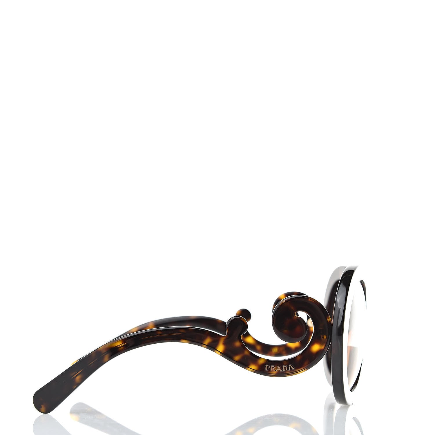 Prada Baroque Sunglasses SPR 27N Tortoise 3 of 9