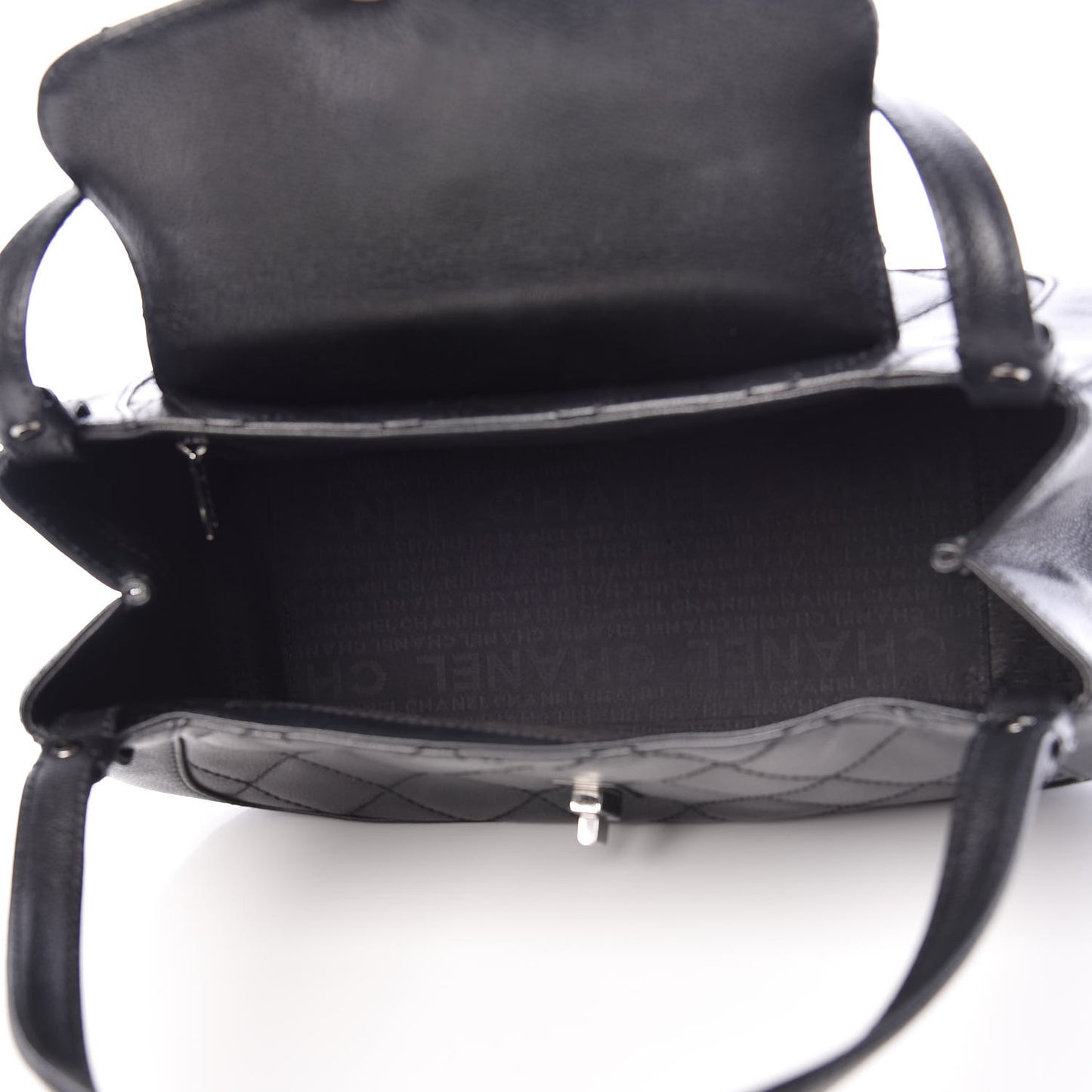 Caviar Mademoiselle Flap Black