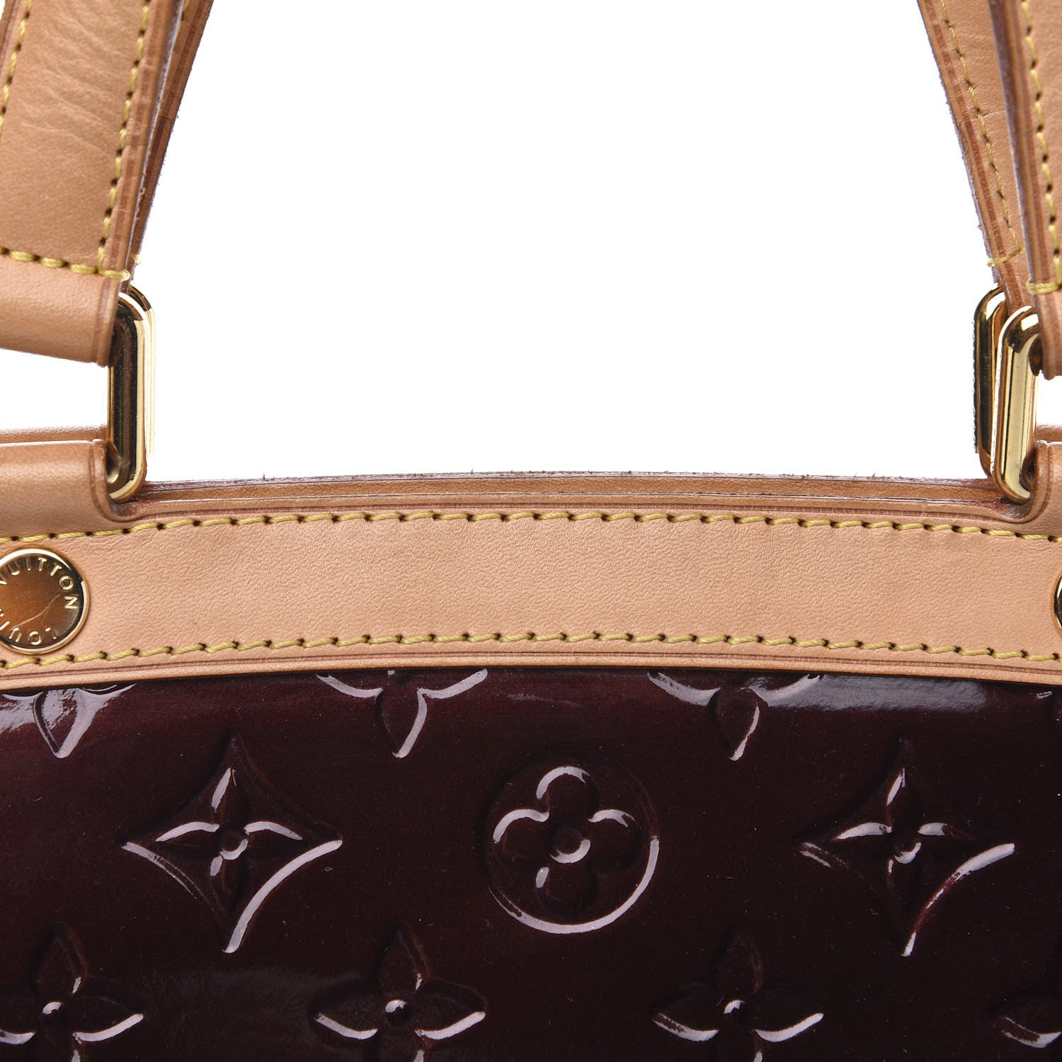 Louis Vuitton Vernis Brea GM Amarante 11 of 13