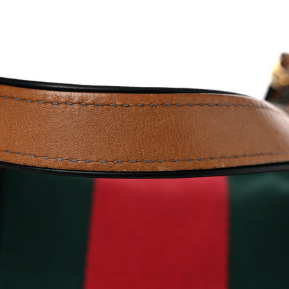 Gucci Monogram Web Medium Rania Top Handle Bag Sand 24 of 30