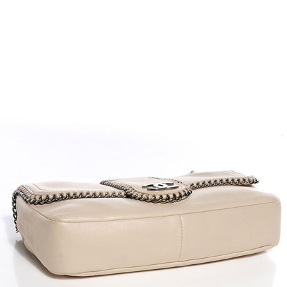 Chanel Lambskin Medium Madison Flap White 5 of 15