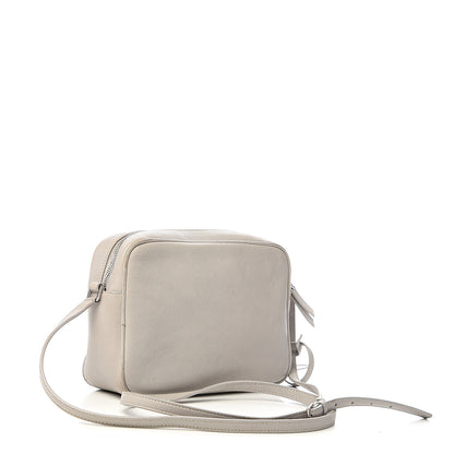 Saint Laurent Calfskin Monogram Lou Camera Bag Icy White 2 of 16