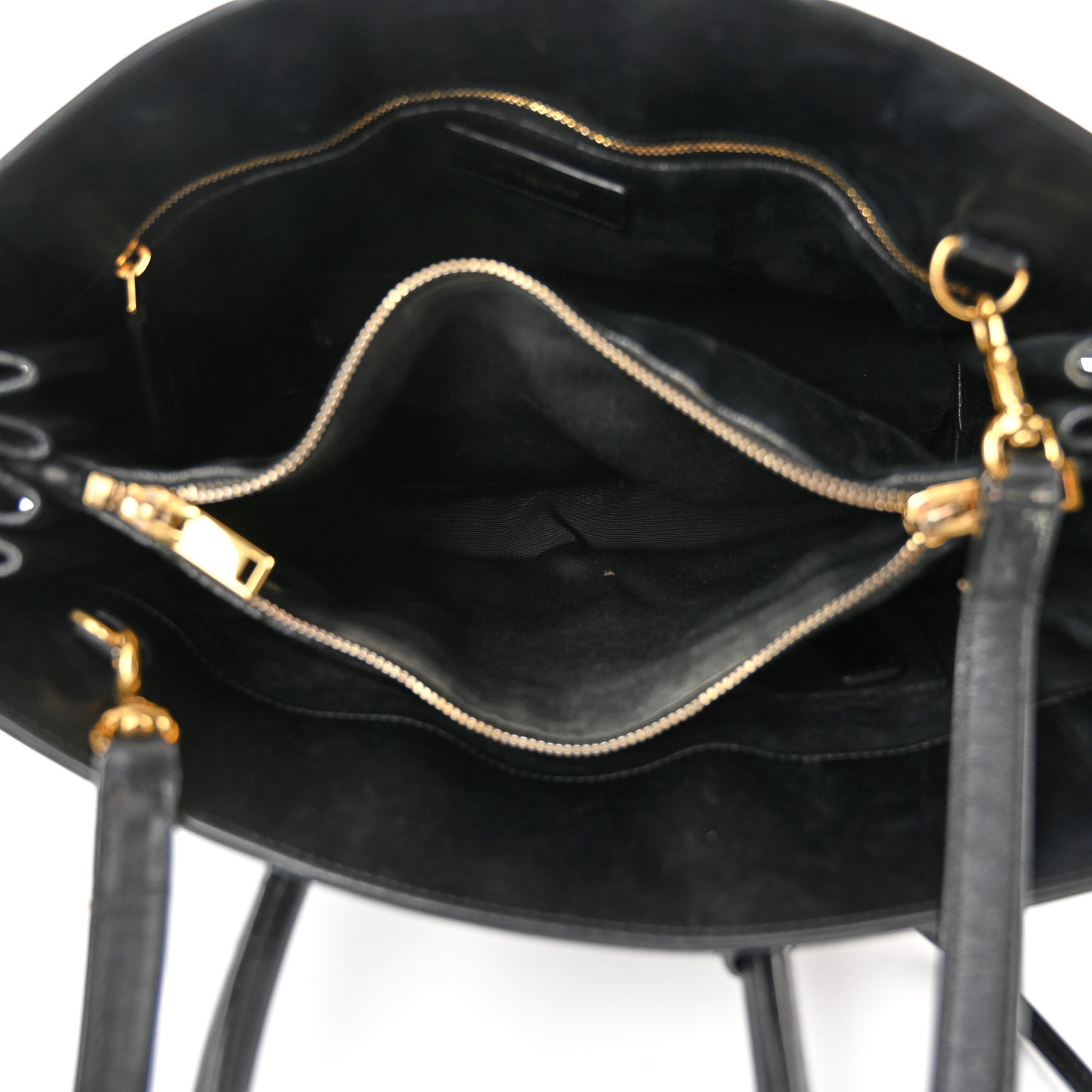 Calfskin Small Sac De Jour Black