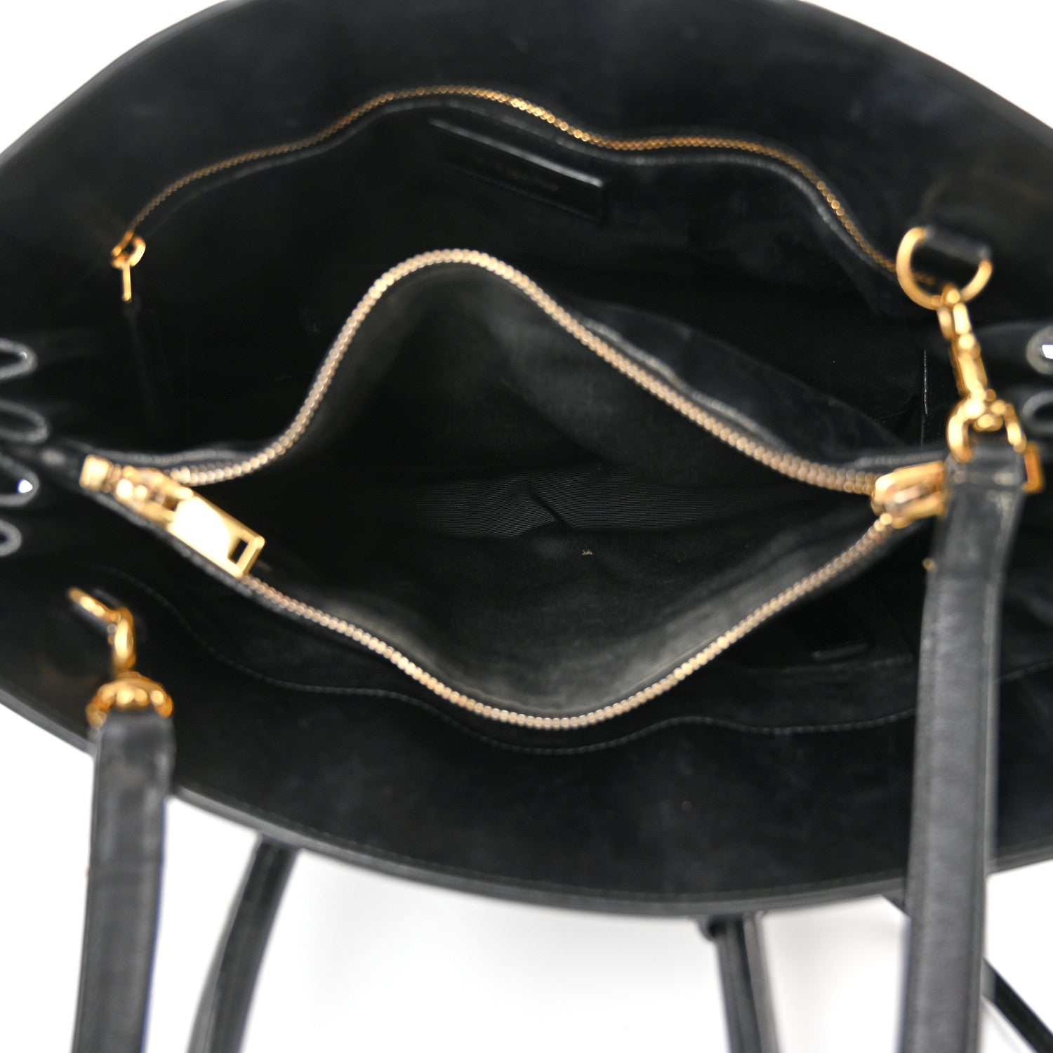 Saint Laurent Calfskin Small Sac De Jour Black 6 of 11