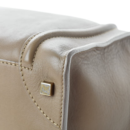Celine Smooth Calfskin Mini Luggage Dune 12 of 24