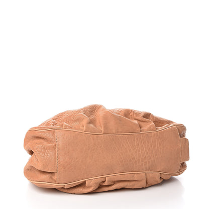 Fendi Crinkled Lambskin Mia Tote Camel 3 of 11