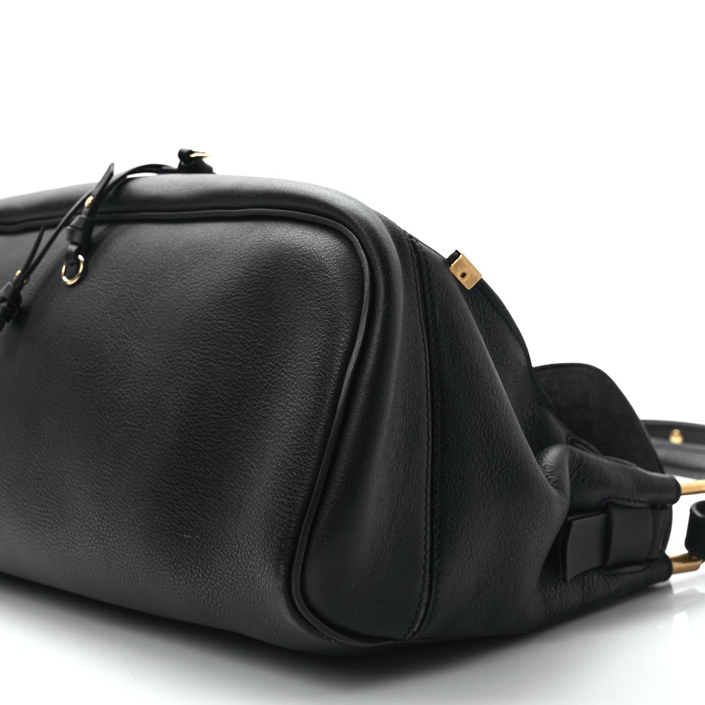 Calfskin Medium Owen Flap Bag Full Blue