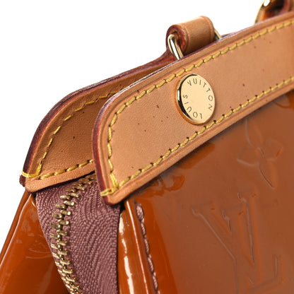 Louis Vuitton Vernis Brea MM Rose Velours 13 of 14