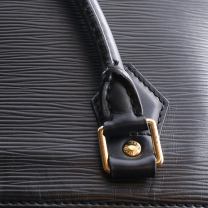 Louis Vuitton Epi Sac Plat PM Black 11 of 11