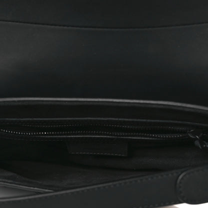 Christian Dior Ultra Matte Calfskin Saddle Bag Black 5 of 10