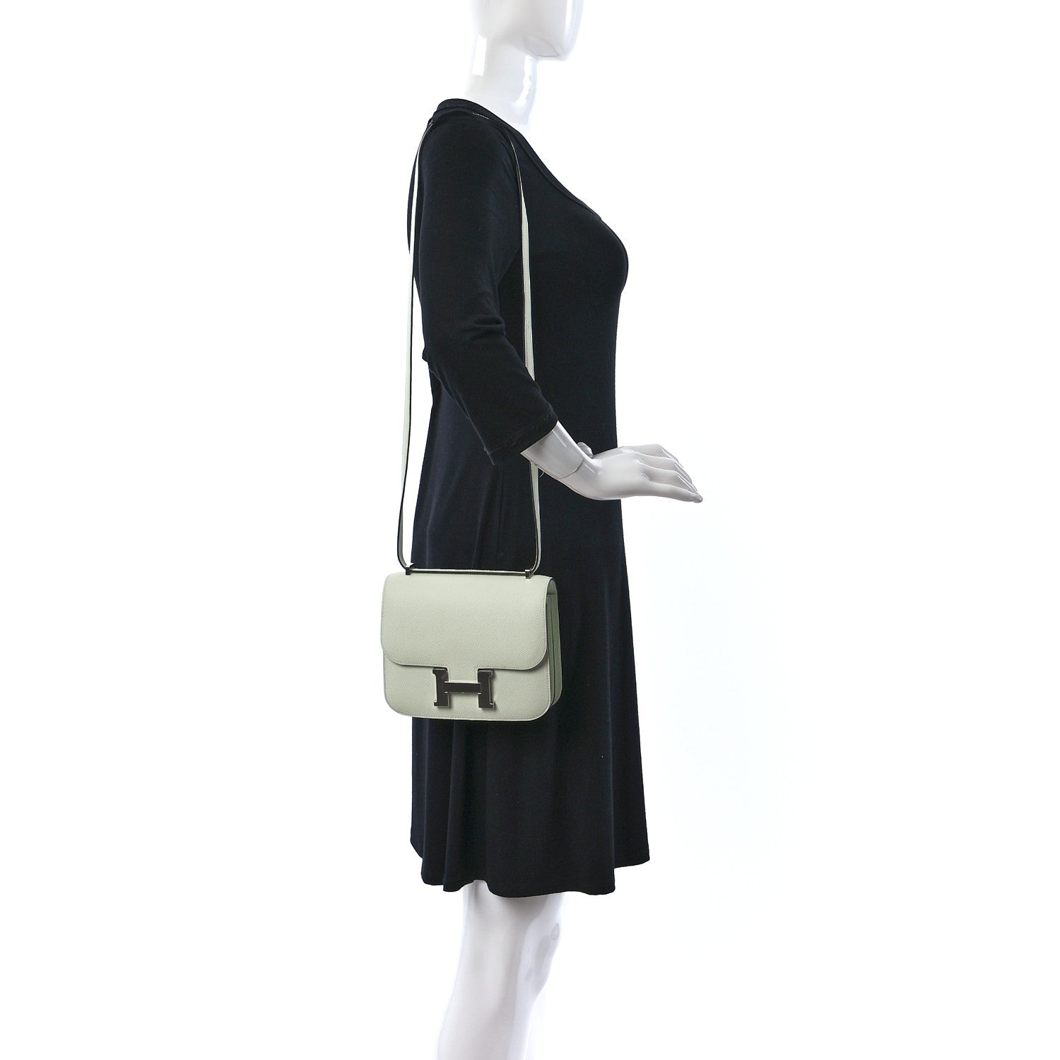 Hermes Epsom Constance 18 Vert Fizz 2 of 11