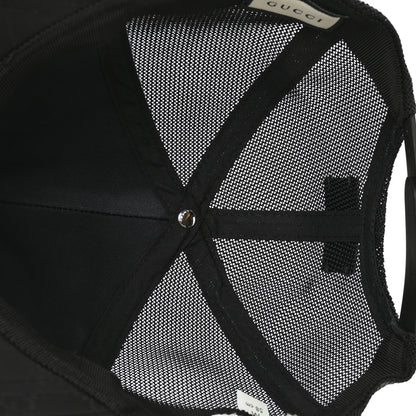 Gucci Nylon Monogram Baseball Hat M Black 6 of 8