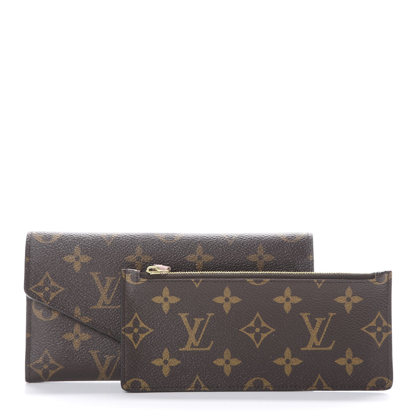 Monogram Josephine Wallet Rose Ballerine