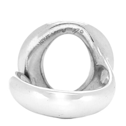 Tiffany Sterling Silver Elsa Peretti Sevillana Ring 50 5.25 3 of 4