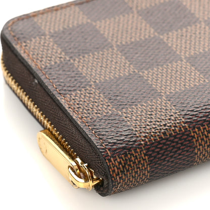 Louis Vuitton Damier Ebene Zippy Coin Purse 6 of 8