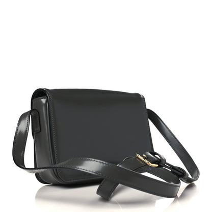 Celine Shiny Calfskin Teen Cuir Triomphe Anthracite 2 of 8