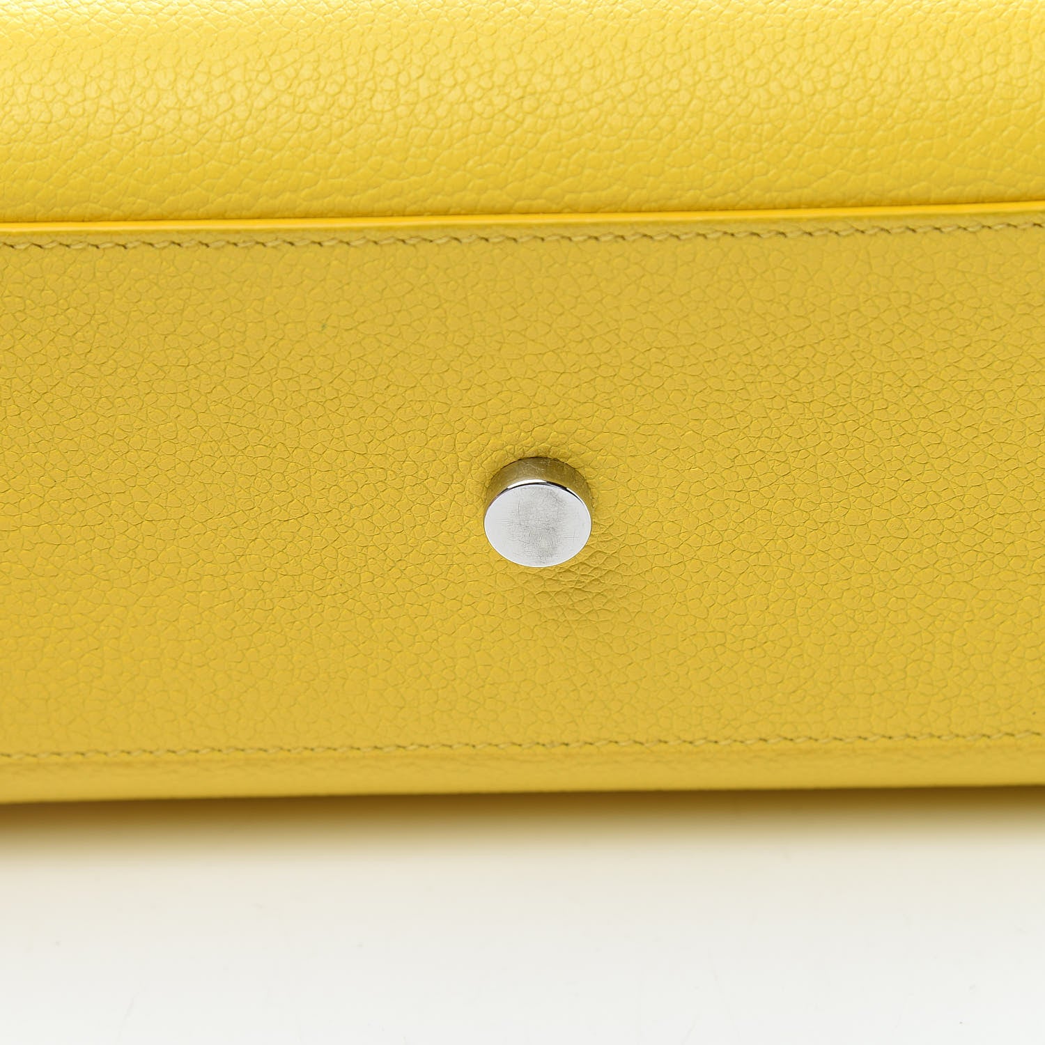 Saint Laurent Grained Calfskin Nano Sac De Jour Jaune 11 of 11