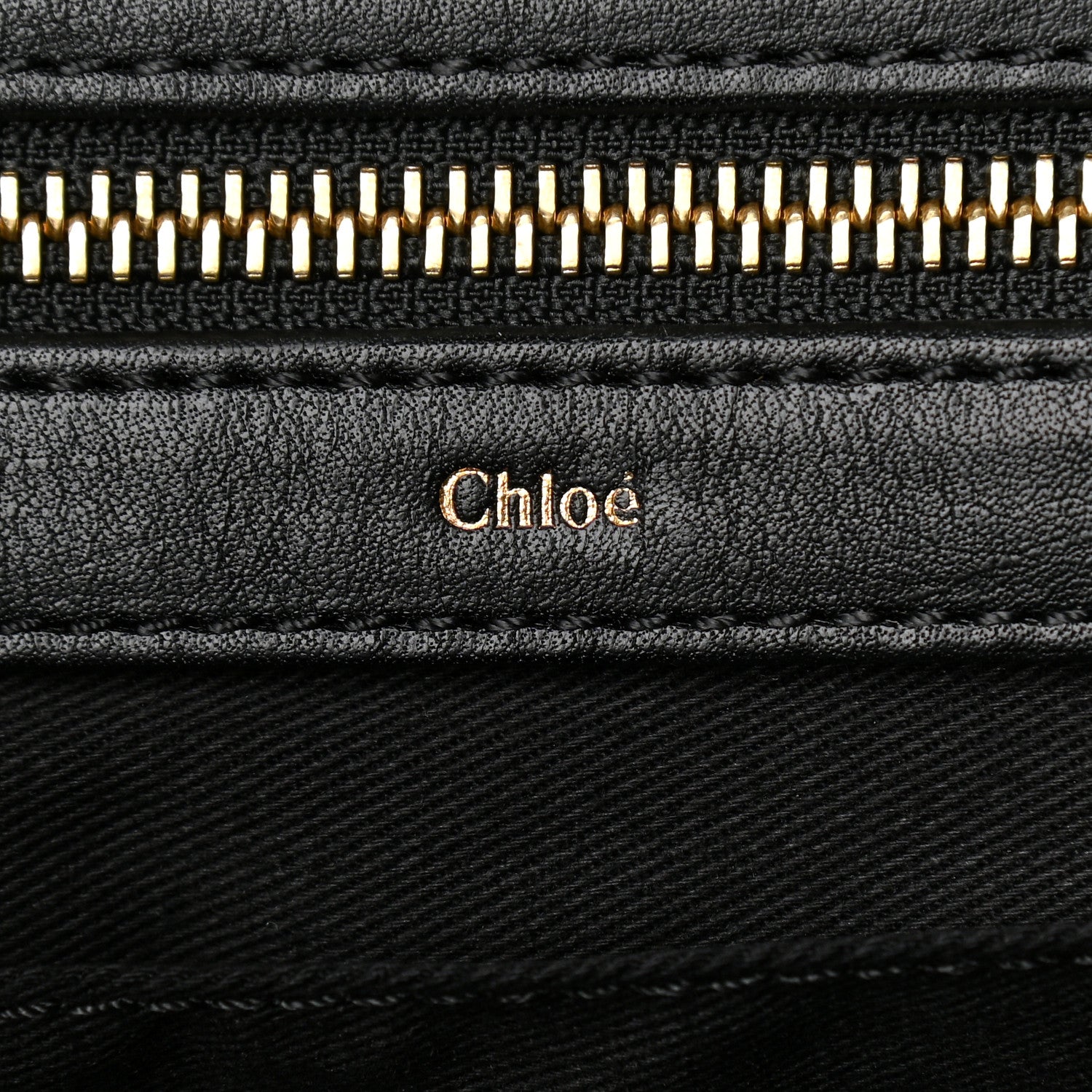 Chloe Calfskin Medium Alice Satchel Fir Green Black 6 of 12