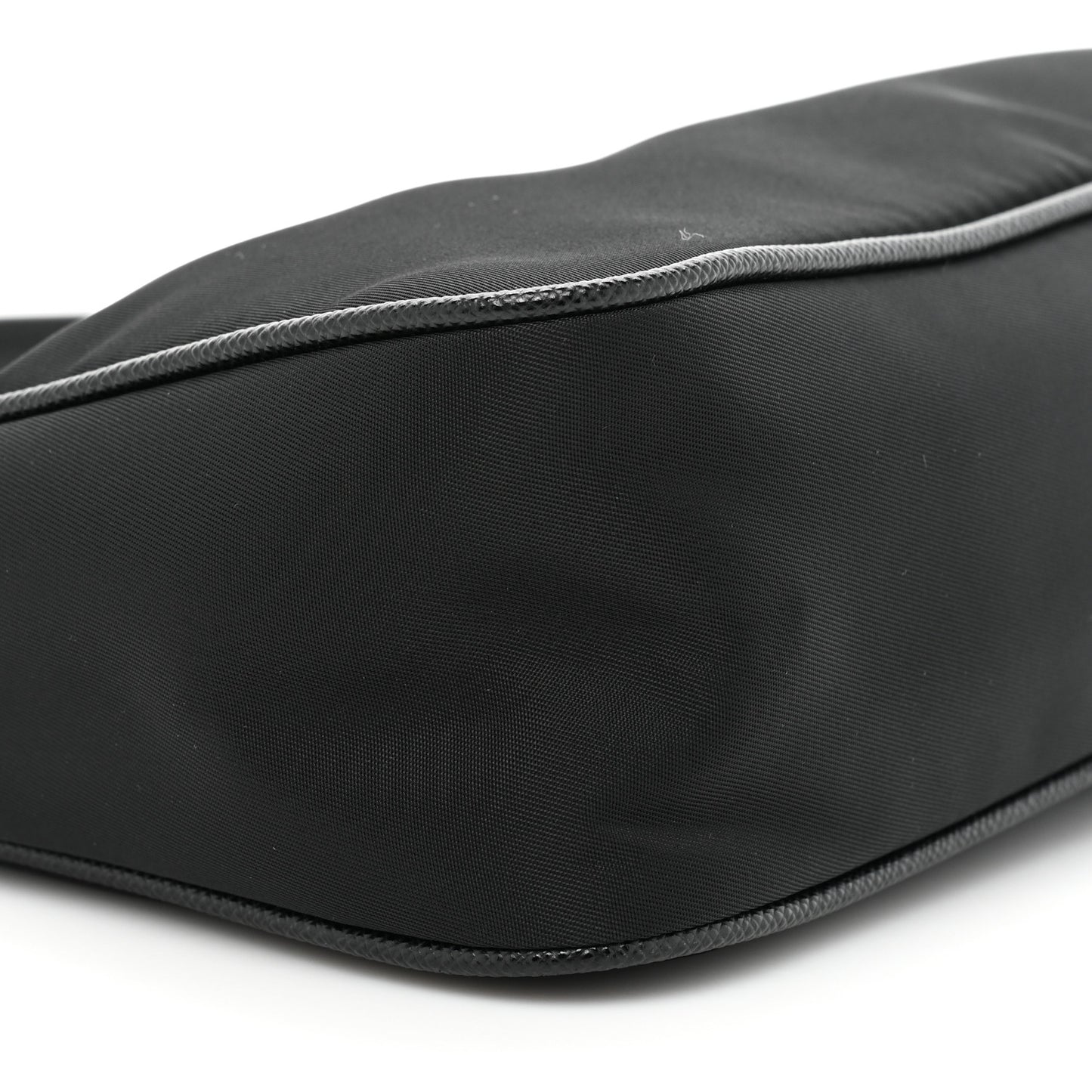 Tessuto Nylon Saffiano Mini Re-Edition 2005 Bag Black
