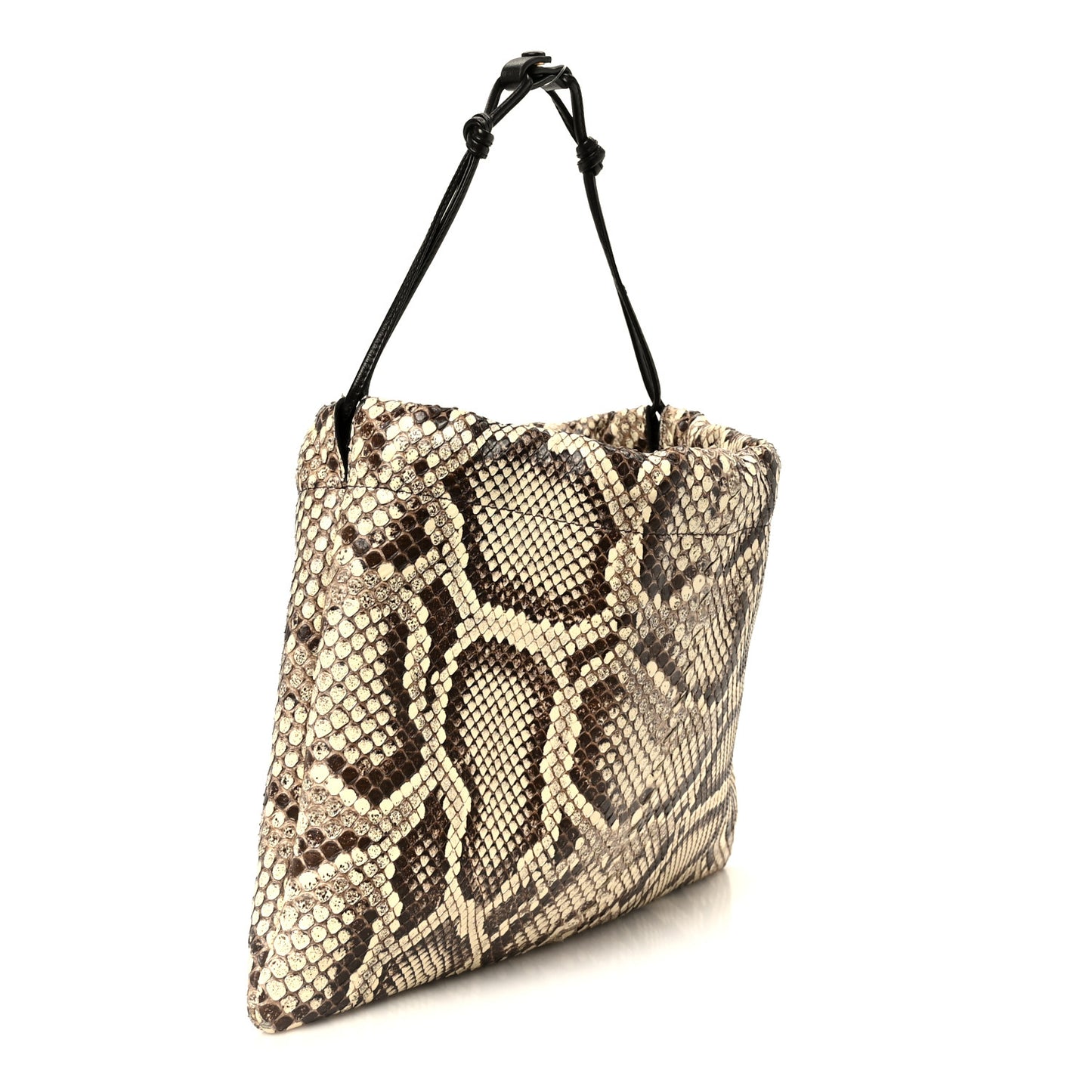 Snakeskin Dustbag Brown