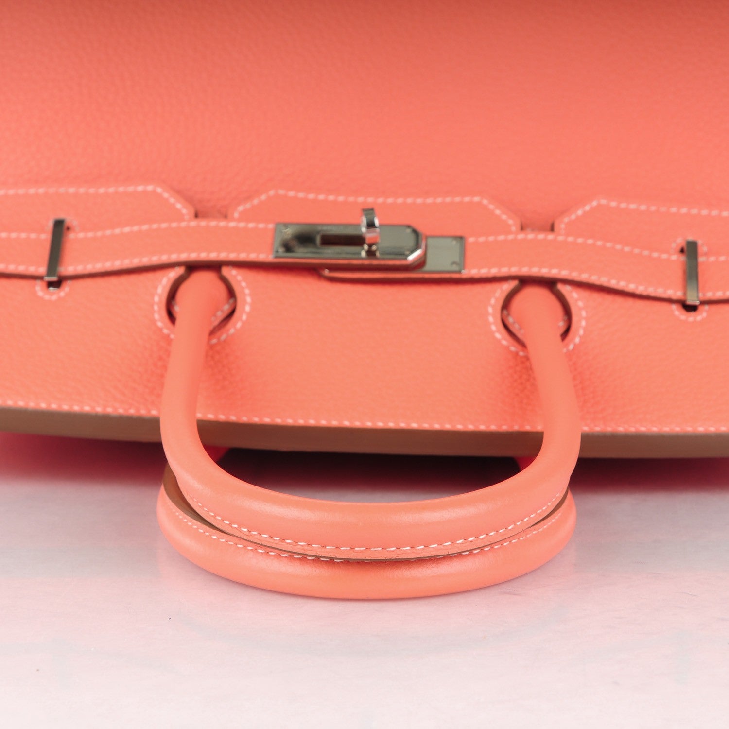 Hermes Taurillon Clemence Birkin 35 Crevette 18 of 26