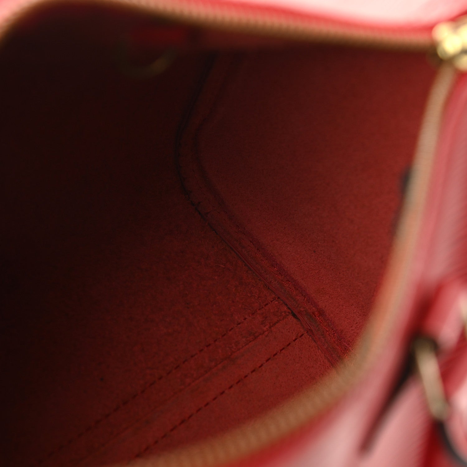 Louis Vuitton Epi Speedy 25 Castillan Red 10 of 13