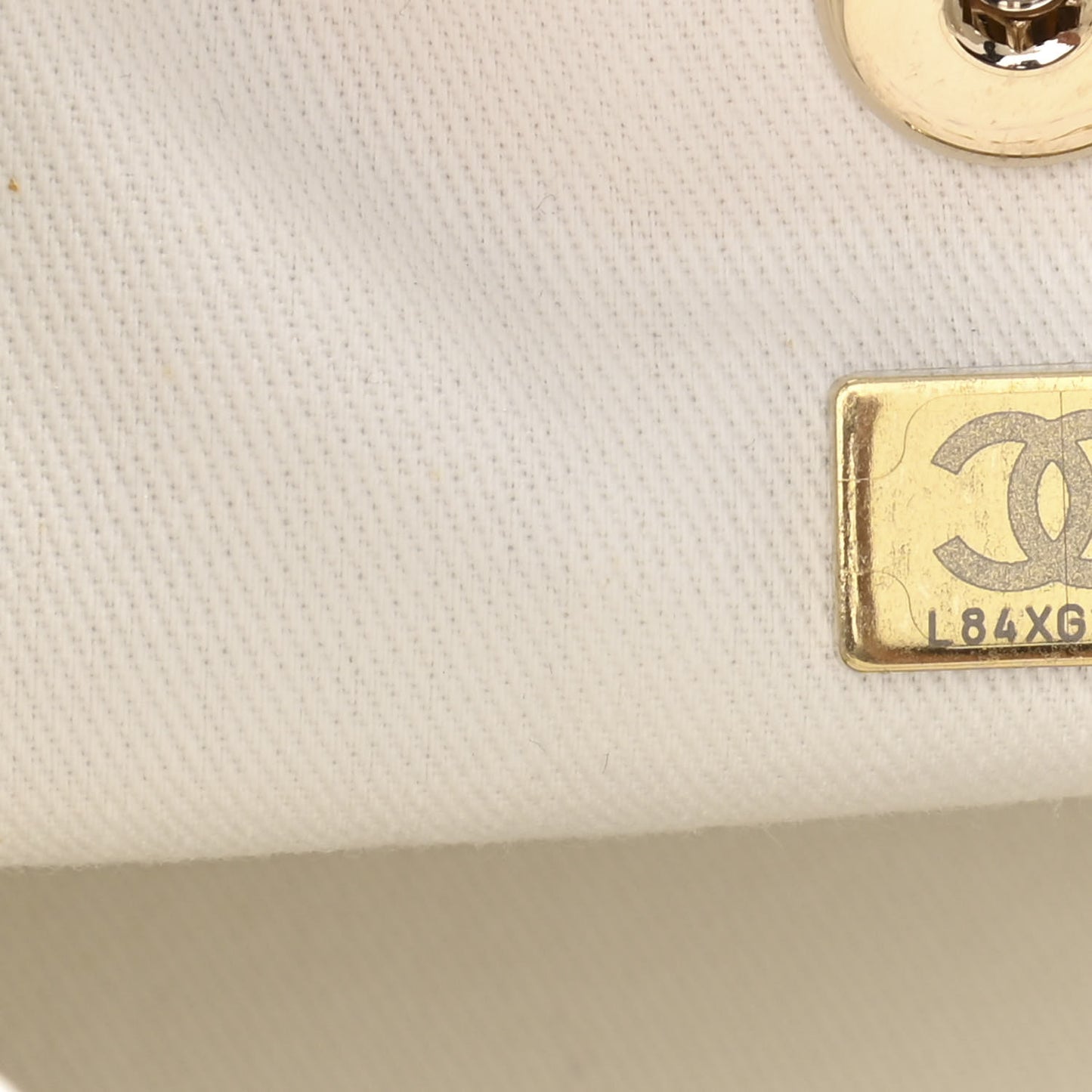 Caviar Quilted Mini Business Affinity Backpack White
