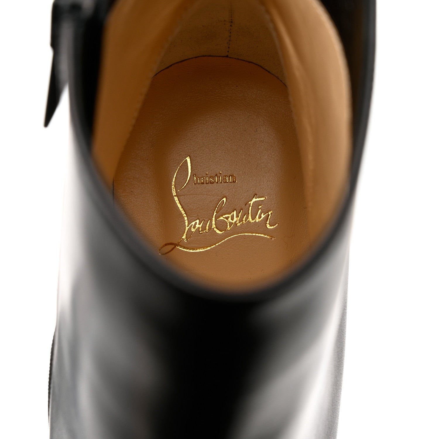 Christian Louboutin Calfskin So Kate Booty 100 Ankle Boots 40.5 Black 6 of 9