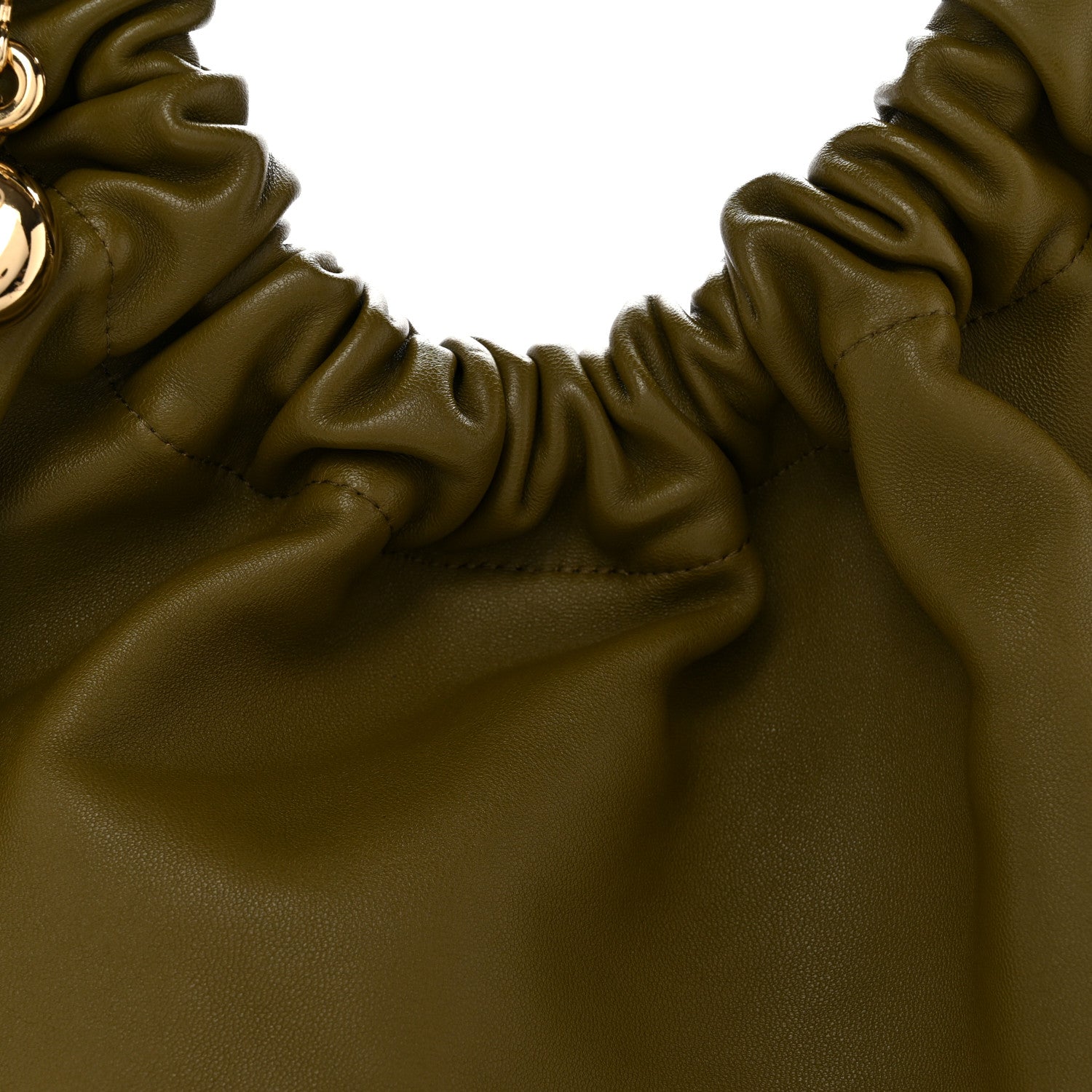 Loewe Mellow Nappa Small Squeeze Bag Olive 7 of 14