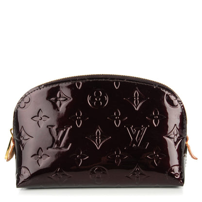 Louis Vuitton Vernis Cosmetic Pouch Amarante 1 of 7