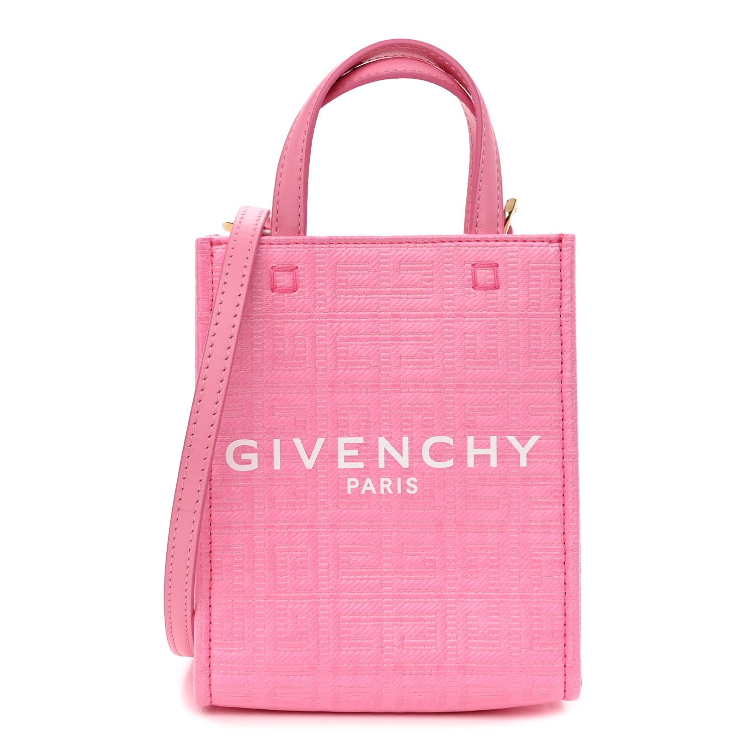 Givenchy Coated Canvas Logo 4G Mini Tote Tote Pink 1 of 9
