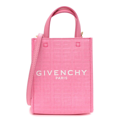 Givenchy Coated Canvas Logo 4G Mini Tote Tote Pink 1 of 9